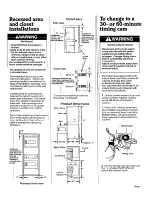 Preview for 9 page of Whirlpool 3390148 Installation Instructions Manual