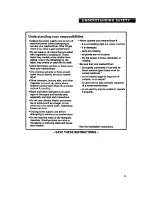 Preview for 5 page of Whirlpool 3396314 Use And Care Manual