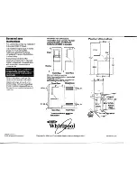 Preview for 9 page of Whirlpool 3397512 Installation Instructions Manual