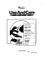 Whirlpool 3401011 Use And Care Manual preview