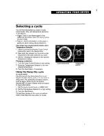 Preview for 7 page of Whirlpool 3401011 Use And Care Manual