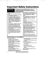 Preview for 4 page of Whirlpool 3401083 Use And Care Manual