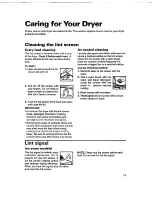 Preview for 13 page of Whirlpool 3401083 Use And Care Manual