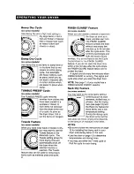 Preview for 8 page of Whirlpool 3401092 Use And Care Manual