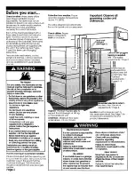 Предварительный просмотр 2 страницы Whirlpool 3402328 Installation Instructions Manual