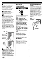 Предварительный просмотр 4 страницы Whirlpool 3402328 Installation Instructions Manual