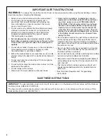 Preview for 4 page of Whirlpool 3406876 Use & Care Manual