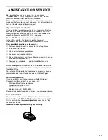 Preview for 17 page of Whirlpool 3406876 Use & Care Manual