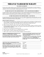 Preview for 18 page of Whirlpool 3406876 Use & Care Manual