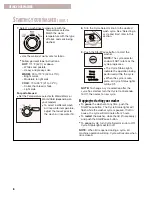 Предварительный просмотр 8 страницы Whirlpool 3967363 Use And Care Manual