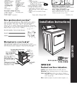 Preview for 1 page of Whirlpool 3978906 Installation Instructions Manual