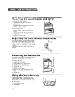 Предварительный просмотр 10 страницы Whirlpool 3ED20PK Use And Care Manual