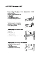 Предварительный просмотр 10 страницы Whirlpool 3ED22DQ Use And Care Manual