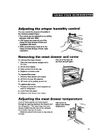 Предварительный просмотр 13 страницы Whirlpool 3ED22DQ Use And Care Manual