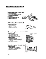 Предварительный просмотр 14 страницы Whirlpool 3ED22DQ Use And Care Manual