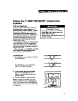 Предварительный просмотр 15 страницы Whirlpool 3ED22DQ Use And Care Manual