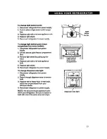 Предварительный просмотр 21 страницы Whirlpool 3ED22DQ Use And Care Manual