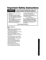 Preview for 4 page of Whirlpool 3ET14GK Use And Care Manual