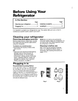 Preview for 6 page of Whirlpool 3ET18ZK Use And Care Manual