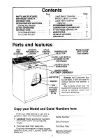 Предварительный просмотр 2 страницы Whirlpool 3LA5581 Use & Care Manual