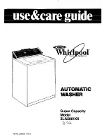 Whirlpool 3LA5801XX Use & Care Manual предпросмотр