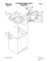 Whirlpool 3LBR7255BQ1 Parts List предпросмотр