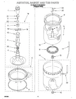 Предварительный просмотр 6 страницы Whirlpool 3LBR7255BQ1 Parts List