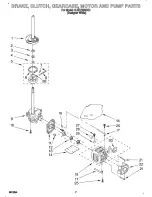 Предварительный просмотр 10 страницы Whirlpool 3LBR7255BQ1 Parts List