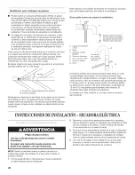 Предварительный просмотр 26 страницы Whirlpool 3LCED9100 Installation Instructions Manual