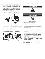 Предварительный просмотр 6 страницы Whirlpool 3LCHW9100WQ Installation Instructions Manual