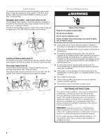 Предварительный просмотр 6 страницы Whirlpool 3LCHW9100WQ0 Installation Instructions Manual