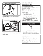 Предварительный просмотр 17 страницы Whirlpool 3LMEDC100 Installation Instructions Manual