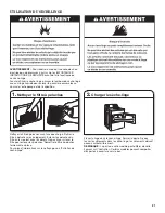 Preview for 21 page of Whirlpool 3LWED4800 Use And Care Manual