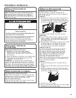 Preview for 23 page of Whirlpool 3LWED4800 Use And Care Manual