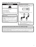 Preview for 5 page of Whirlpool 3LWED4800YQ Use And Care Manual