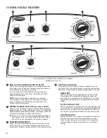 Preview for 6 page of Whirlpool 3LWED4800YQ Use And Care Manual