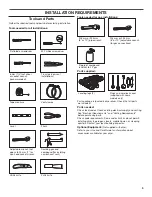 Preview for 5 page of Whirlpool 3LWED4830FW Installation Instructions Manual