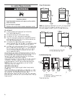 Preview for 6 page of Whirlpool 3LWED4830FW Installation Instructions Manual