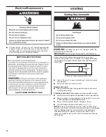 Preview for 10 page of Whirlpool 3LWED4830FW Installation Instructions Manual