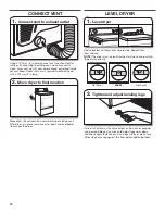 Preview for 14 page of Whirlpool 3LWED4830FW Installation Instructions Manual