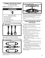 Предварительный просмотр 15 страницы Whirlpool 3LWED4830FW Installation Instructions Manual