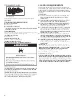 Preview for 5 page of Whirlpool 3LWED4900YW Manual