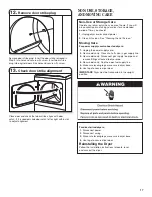 Preview for 16 page of Whirlpool 3LWED4900YW Manual