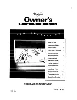 Whirlpool 3QACM07XD2 Owner'S Manual preview