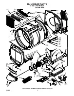 Предварительный просмотр 5 страницы Whirlpool 3RLEC8646KQ0 Parts List