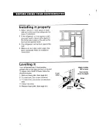 Предварительный просмотр 6 страницы Whirlpool 3VED23DQ Use And Care Manual