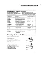 Предварительный просмотр 9 страницы Whirlpool 3VED23DQ Use And Care Manual