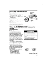 Preview for 18 page of Whirlpool 3VED23DQDW00 Use And Care Manual