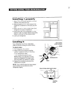 Предварительный просмотр 6 страницы Whirlpool 3VET16GK Use & Care Manual