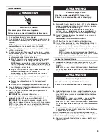 Preview for 5 page of Whirlpool 3WSC19D4AY00 User Instructions